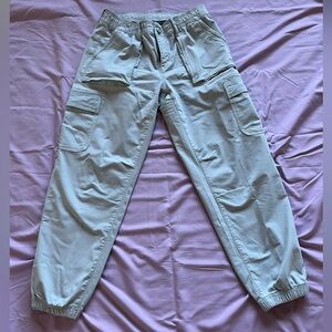 American Eagle Outfitters Gray/light blue Cargo Pants